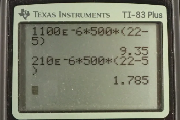 Calculator screenshot