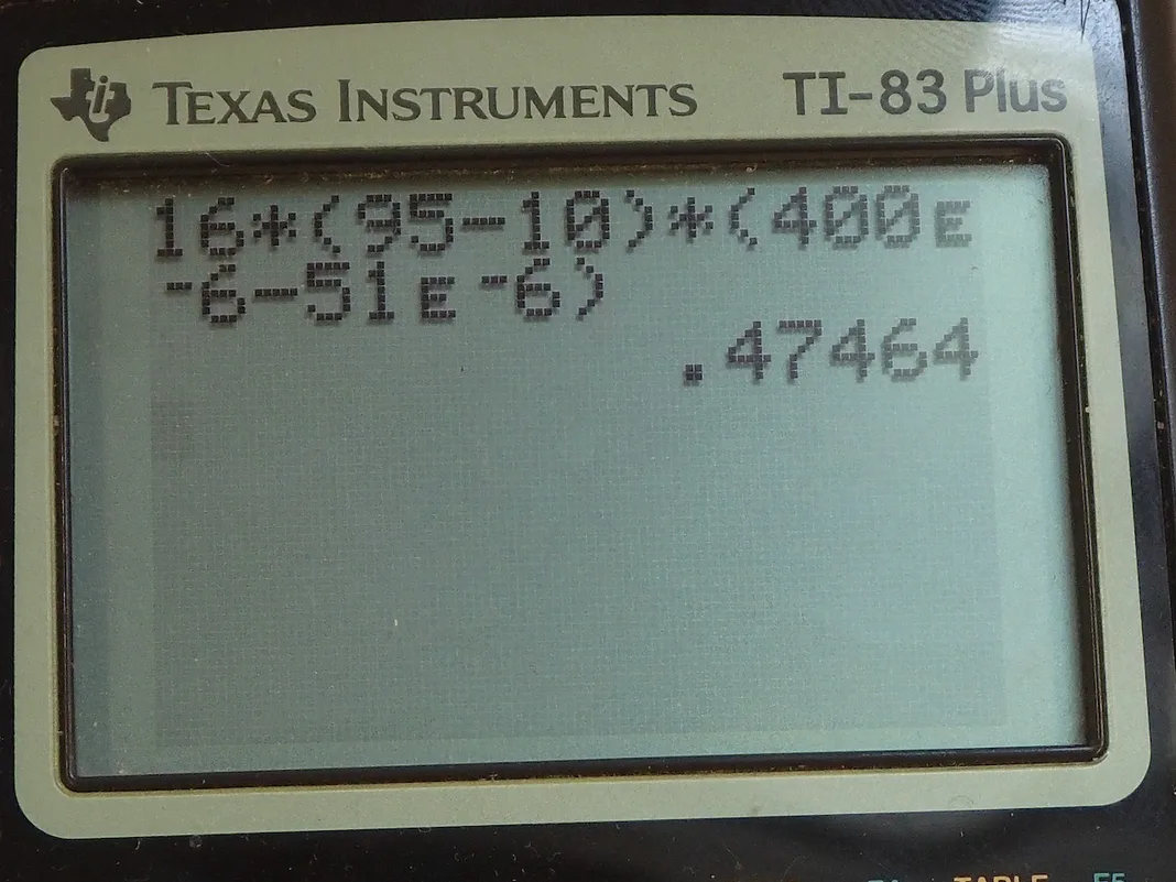 Calculator screenshot