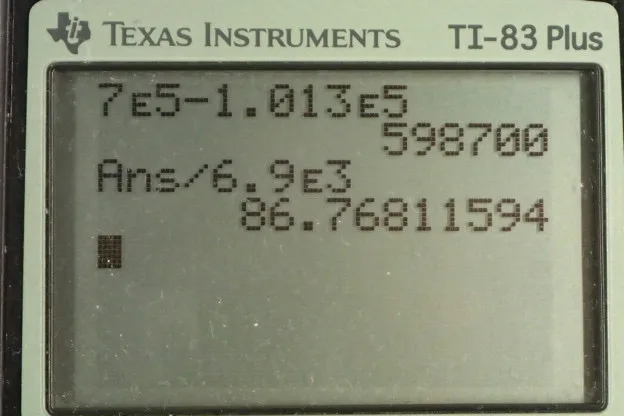 Calculator screenshot