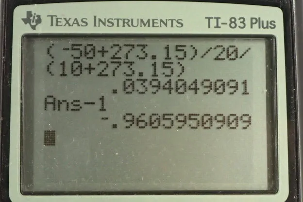 Calculator screenshot
