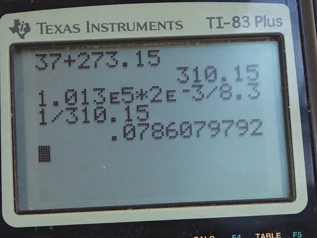 Calculator screenshot