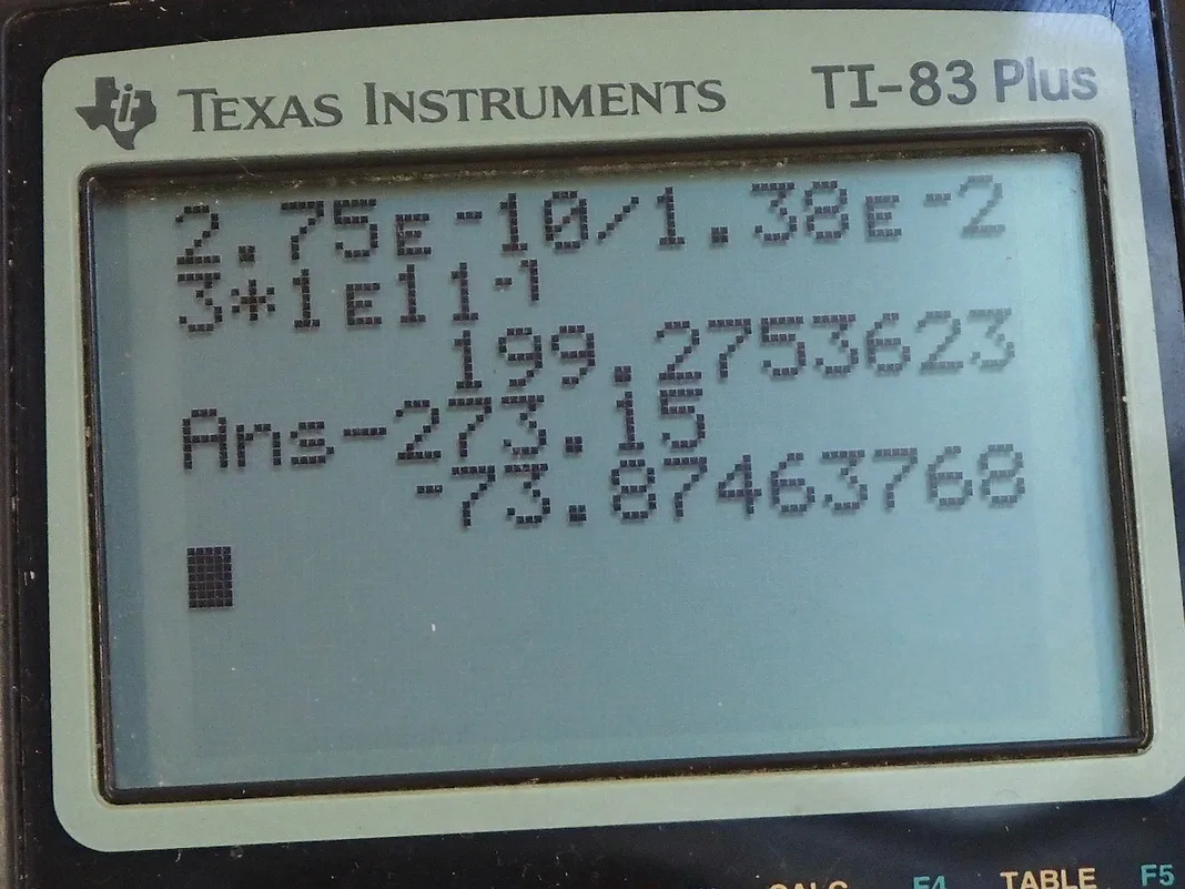 Calculator screenshot