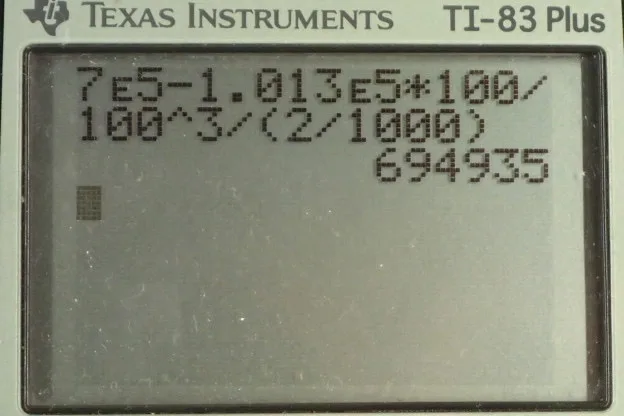 Calculator screenshot