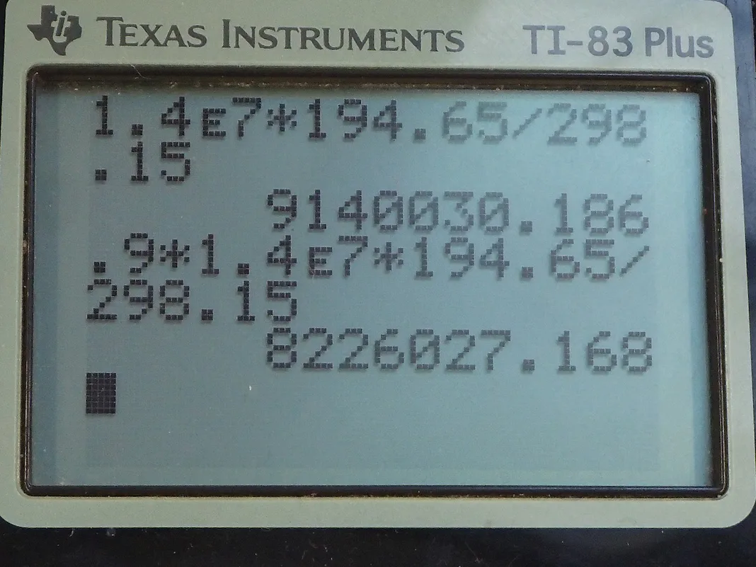 Calculator screenshot