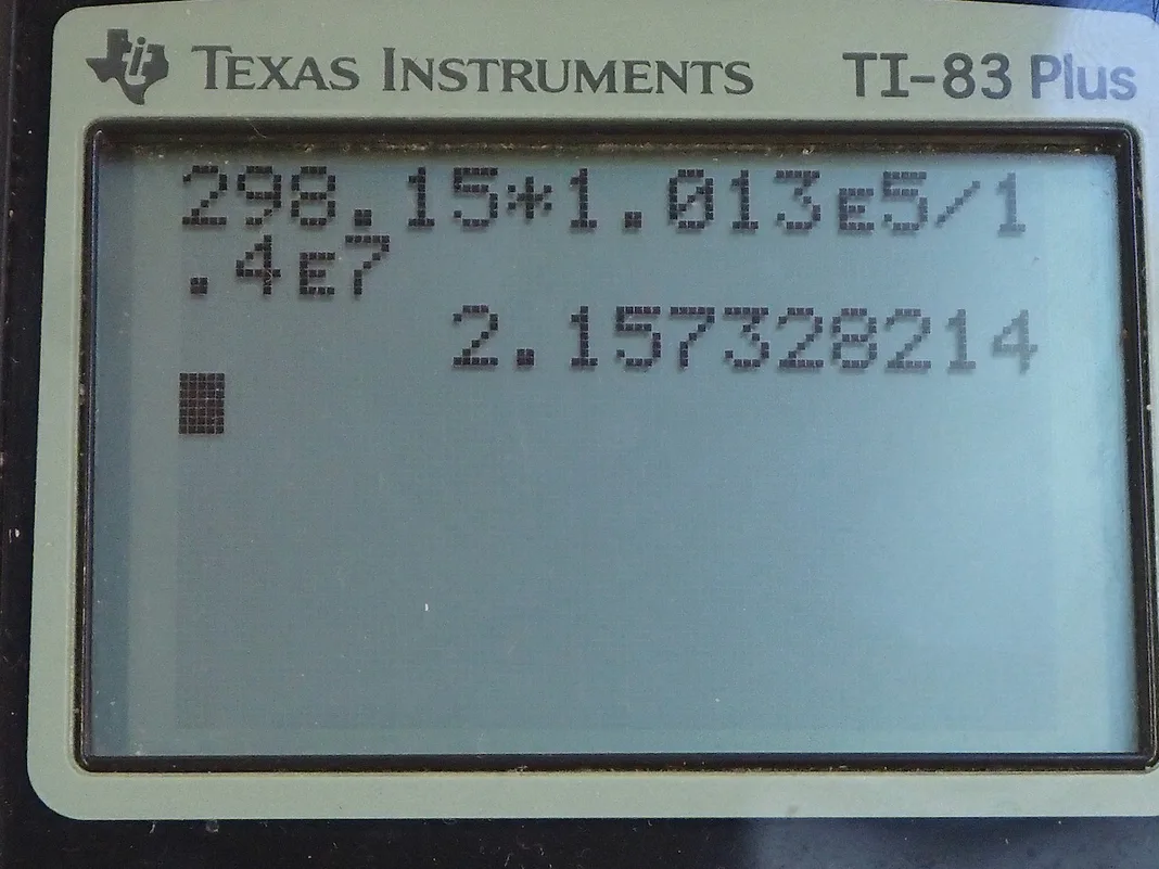 Calculator screenshot
