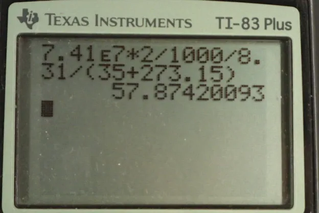 Calculator screenshot
