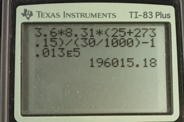 Calculator screenshot