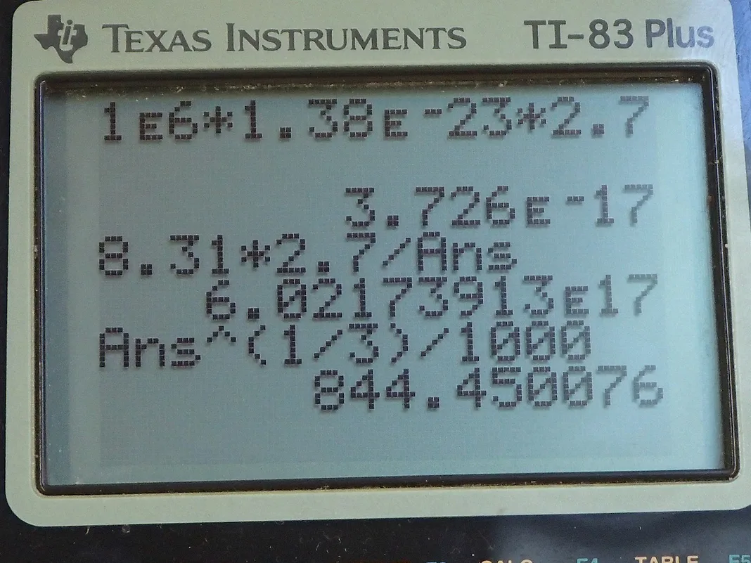 Calculator screenshot