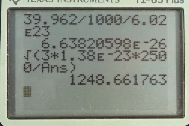 Calculator screenshot