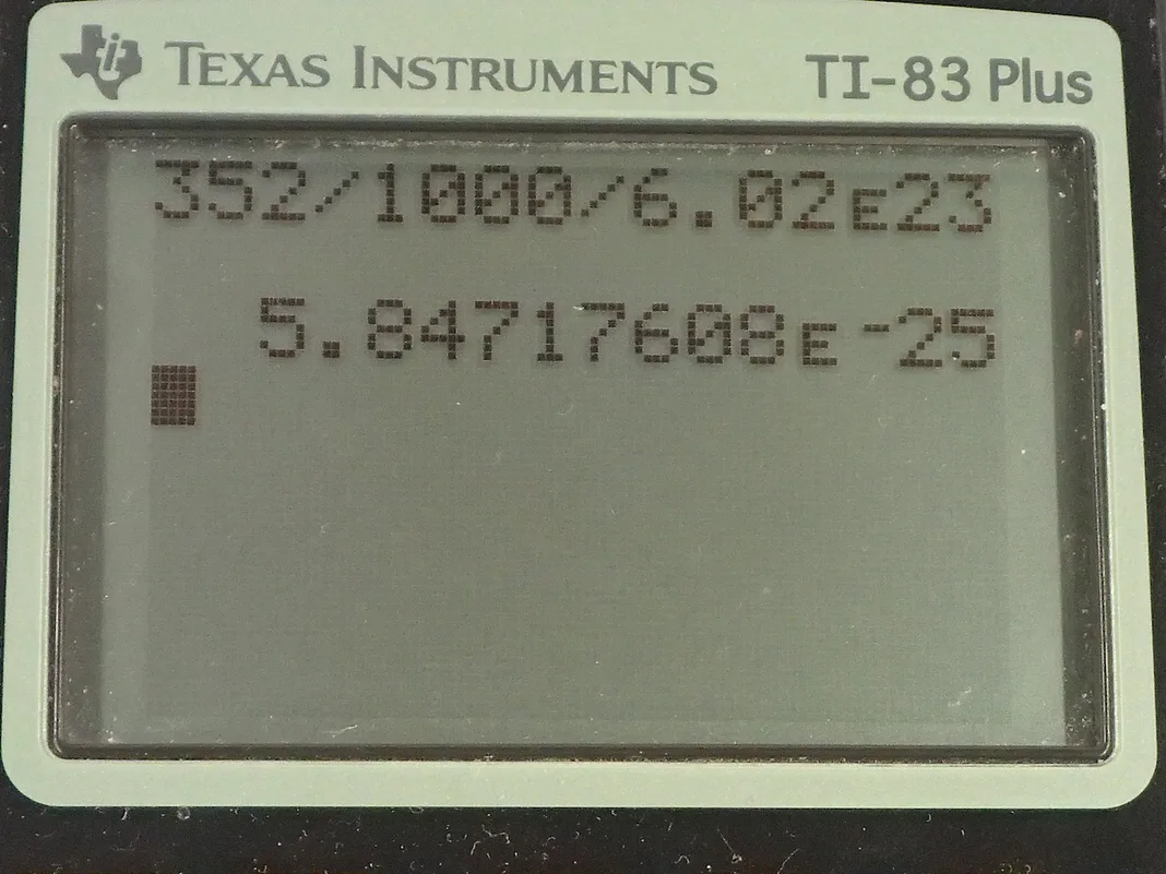 Calculator screenshot
