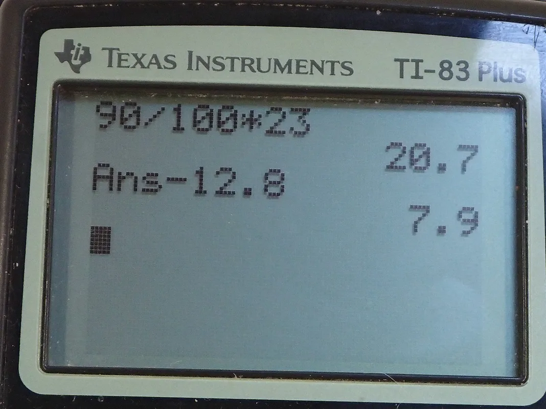 Calculator screenshot