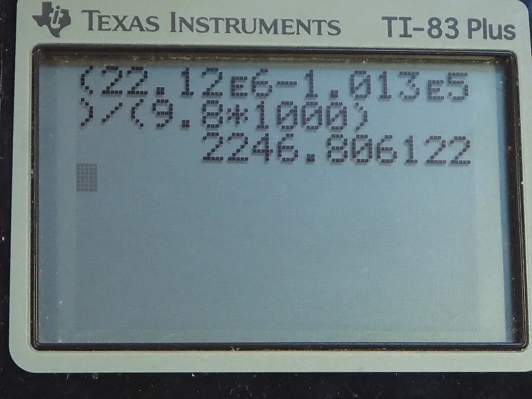 Calculator screenshot