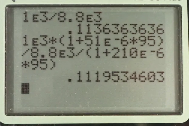 Calculator screenshot