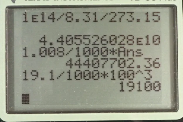 Calculator screenshot
