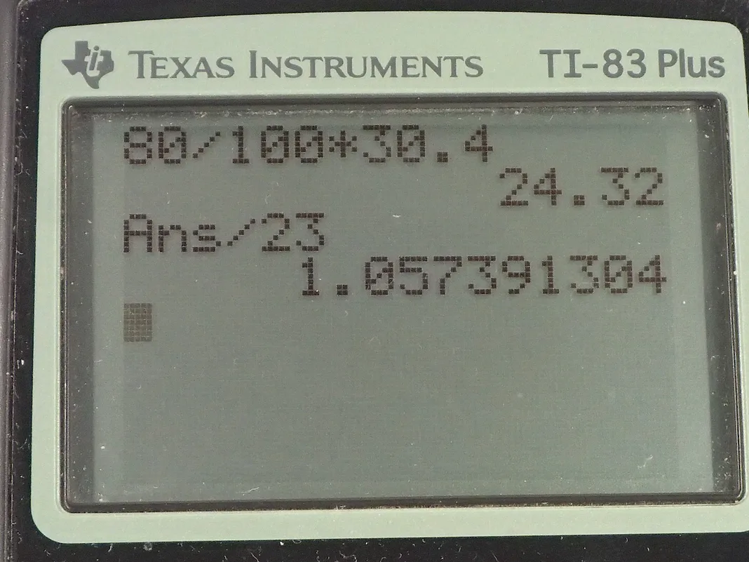 Calculator screenshot