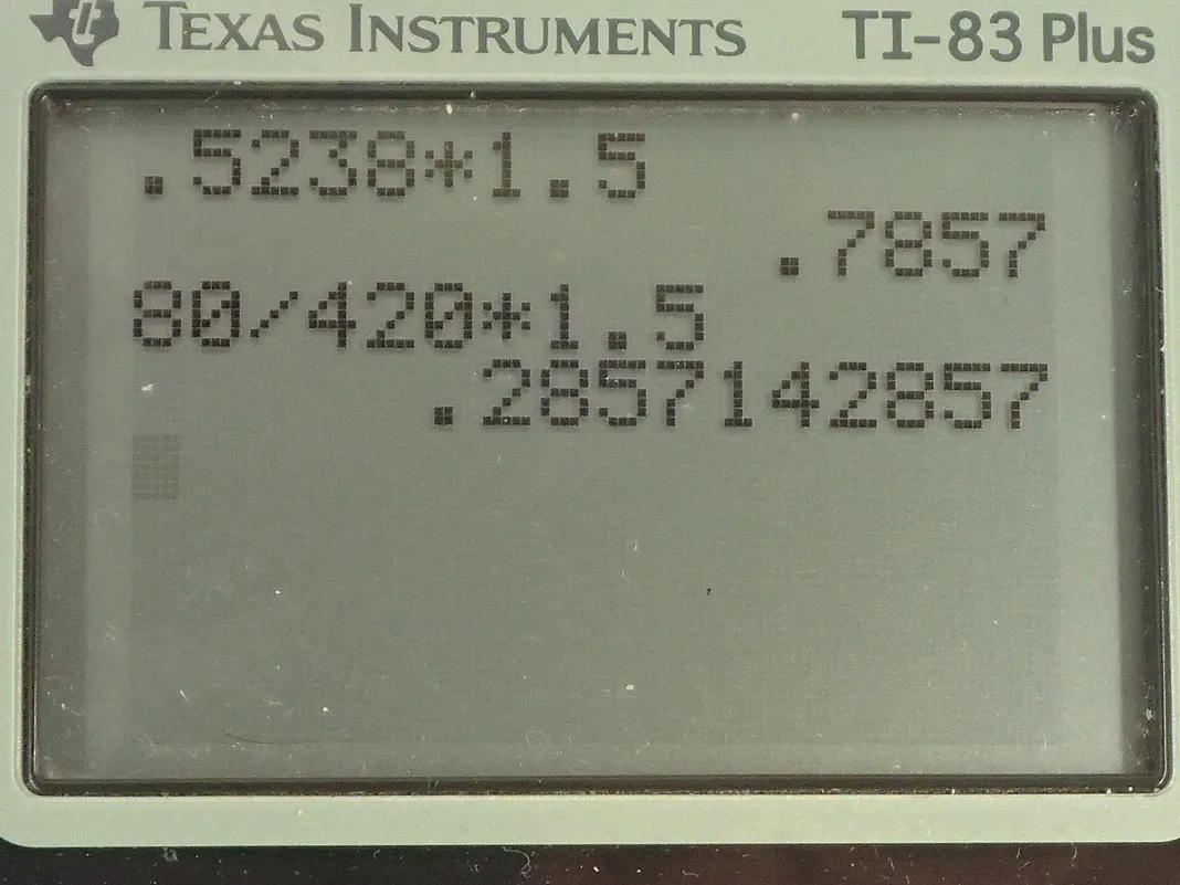 Calculator screenshot