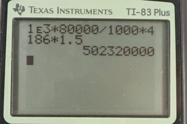 Calculator screenshot