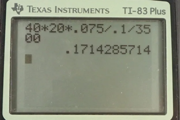 Calculator screenshot