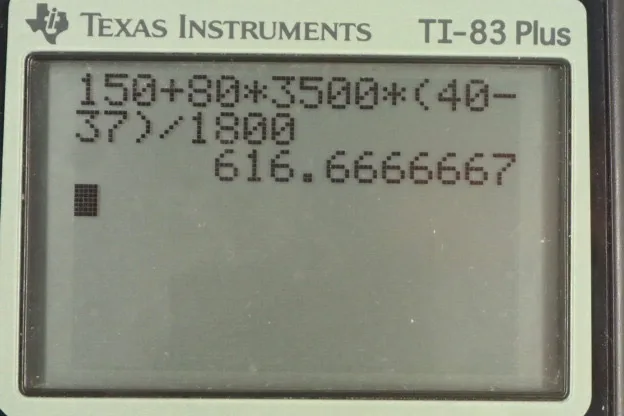 Calculator screenshot