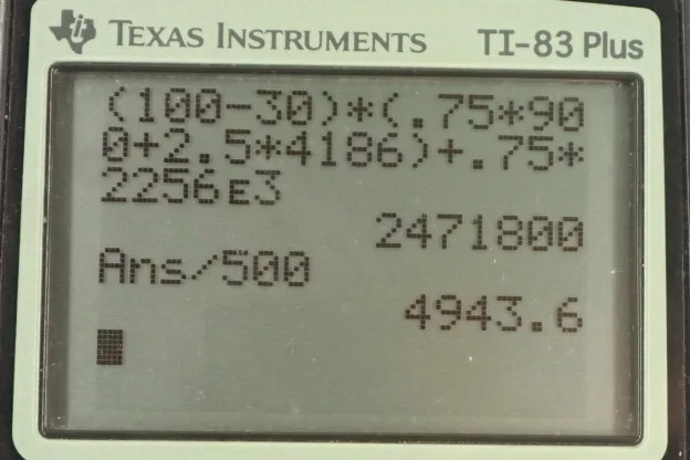 Calculator screenshot