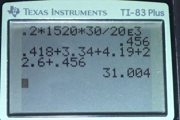 Calculator screenshot
