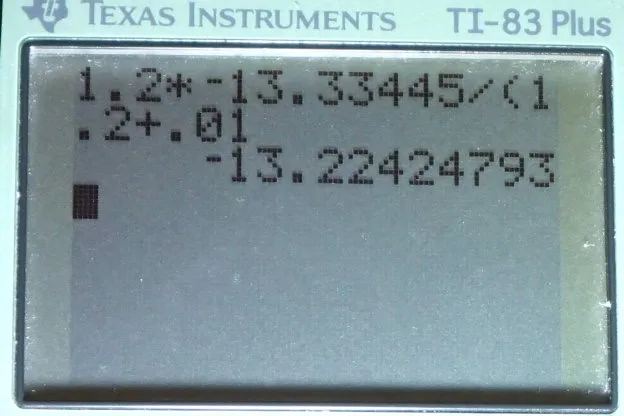 Calculator screenshot