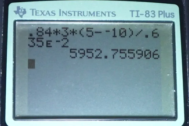 Calculator screenshot