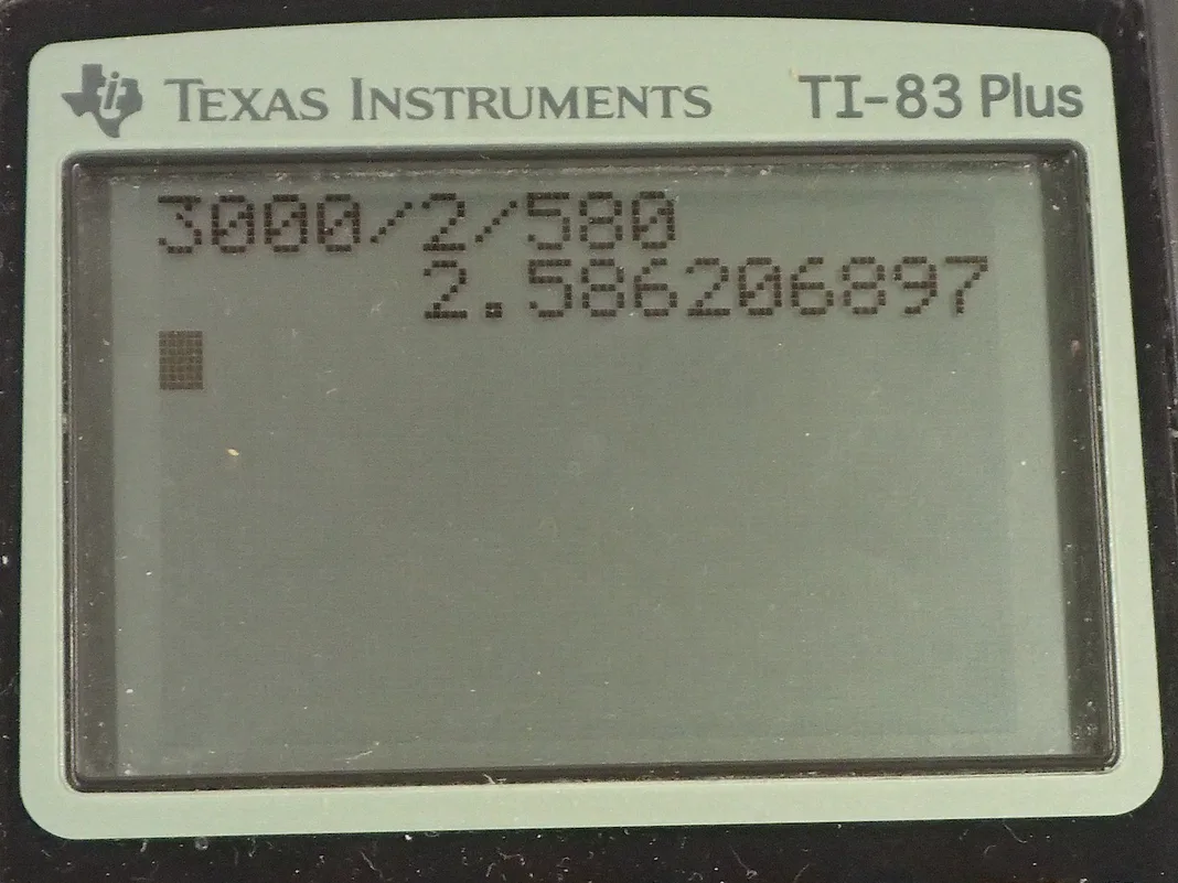 Calculator screenshot