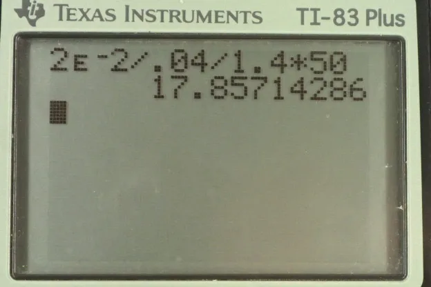 Calculator screenshot
