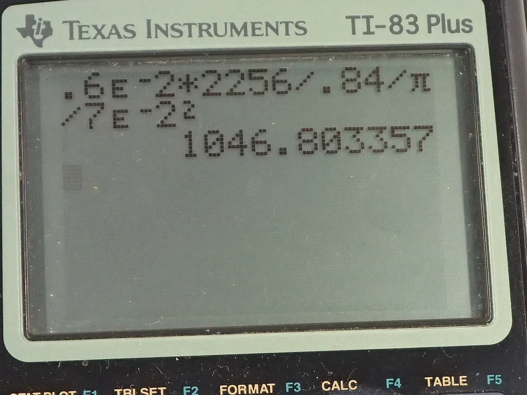 Calculator screenshot