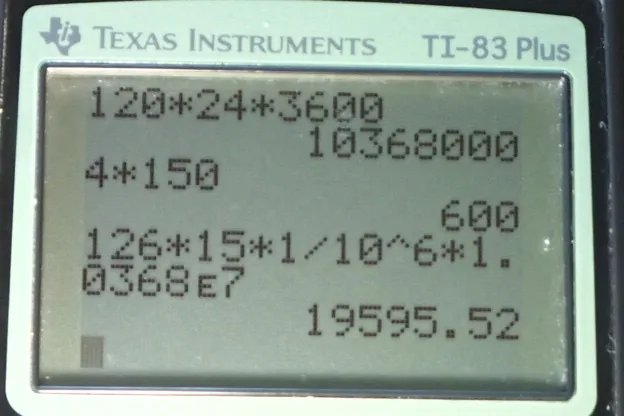 Calculator screenshot