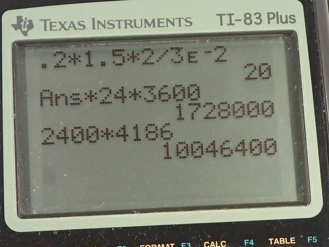 Calculator screenshot
