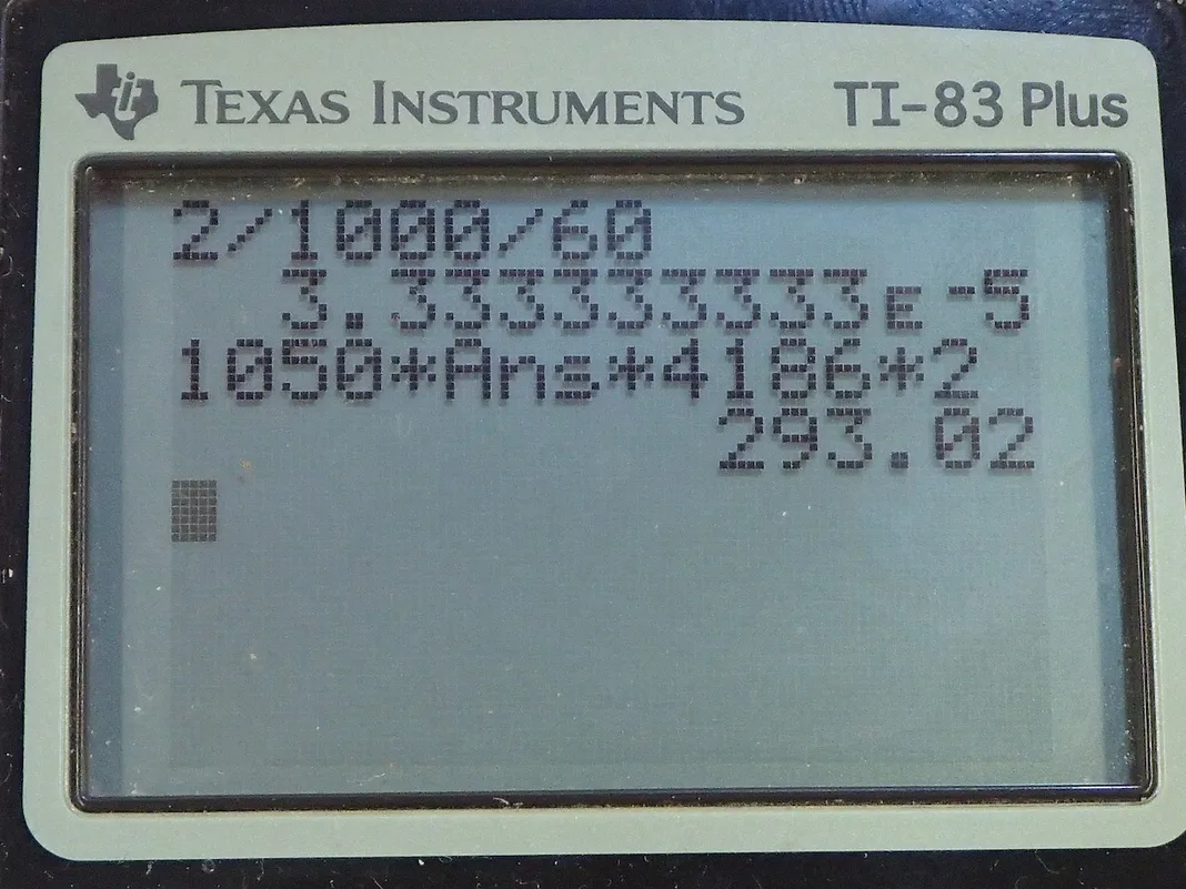 Calculator screenshot