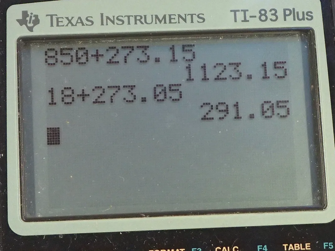 Calculator screenshot
