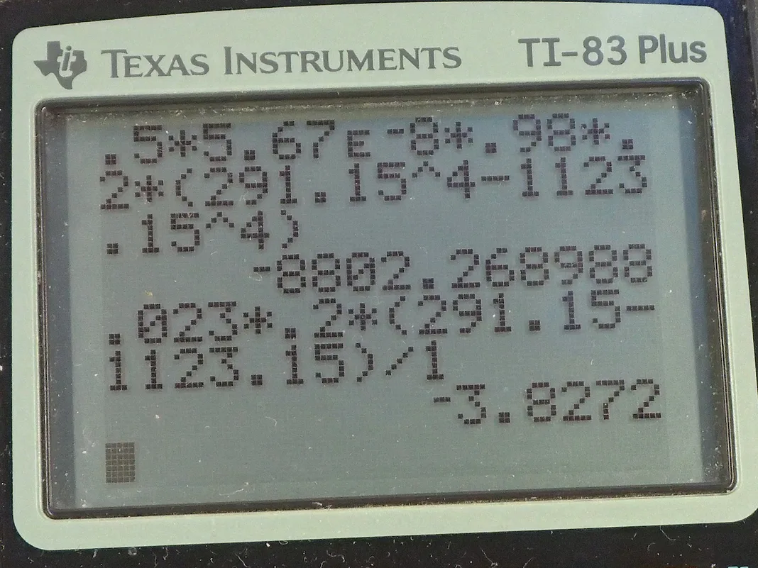 Calculator screenshot
