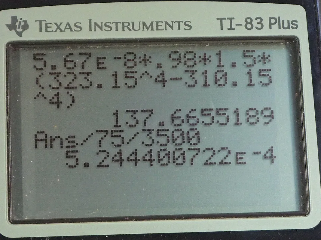 Calculator screenshot