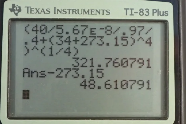 Calculator screenshot