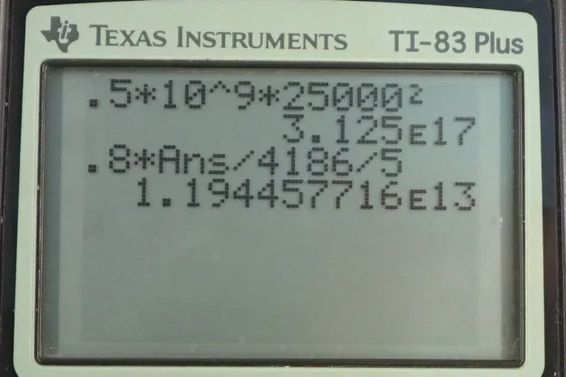Calculator screenshot