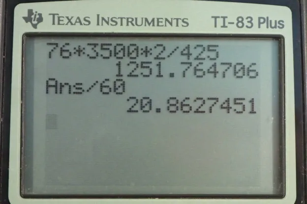 Calculator screenshot