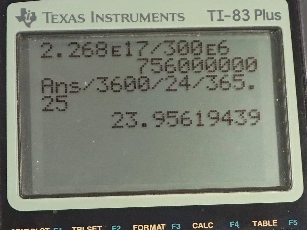 Calculator screenshot