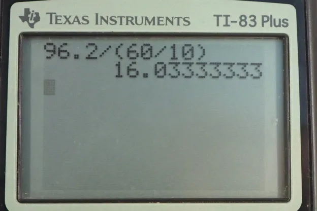 Calculator screenshot