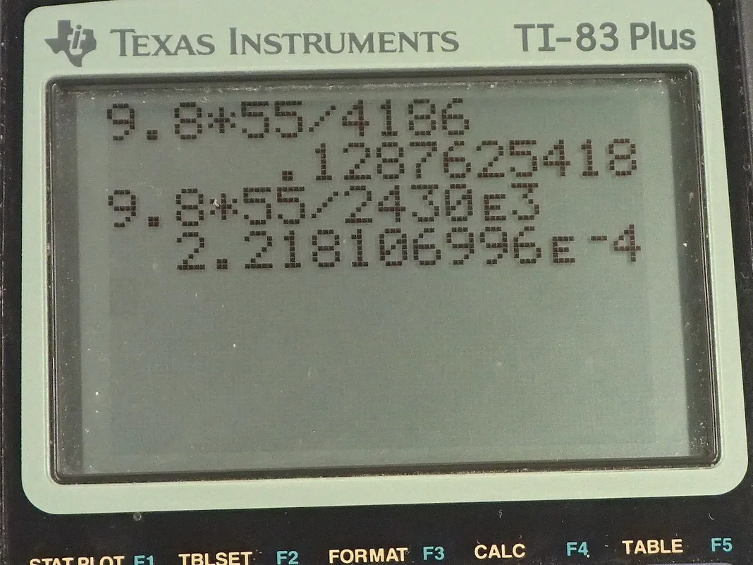 Calculator screenshot