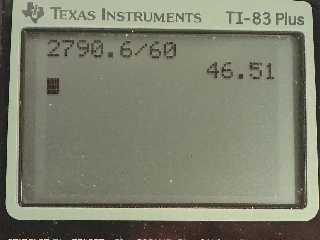 Calculator screenshot