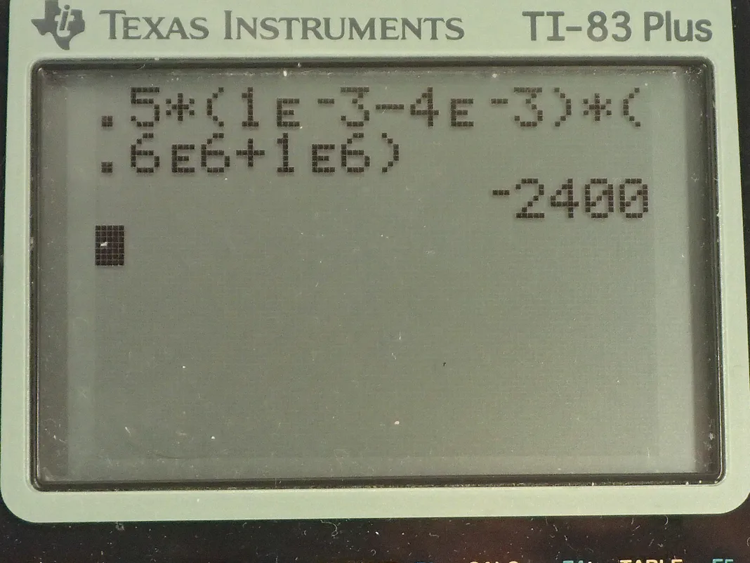 Calculator screenshot