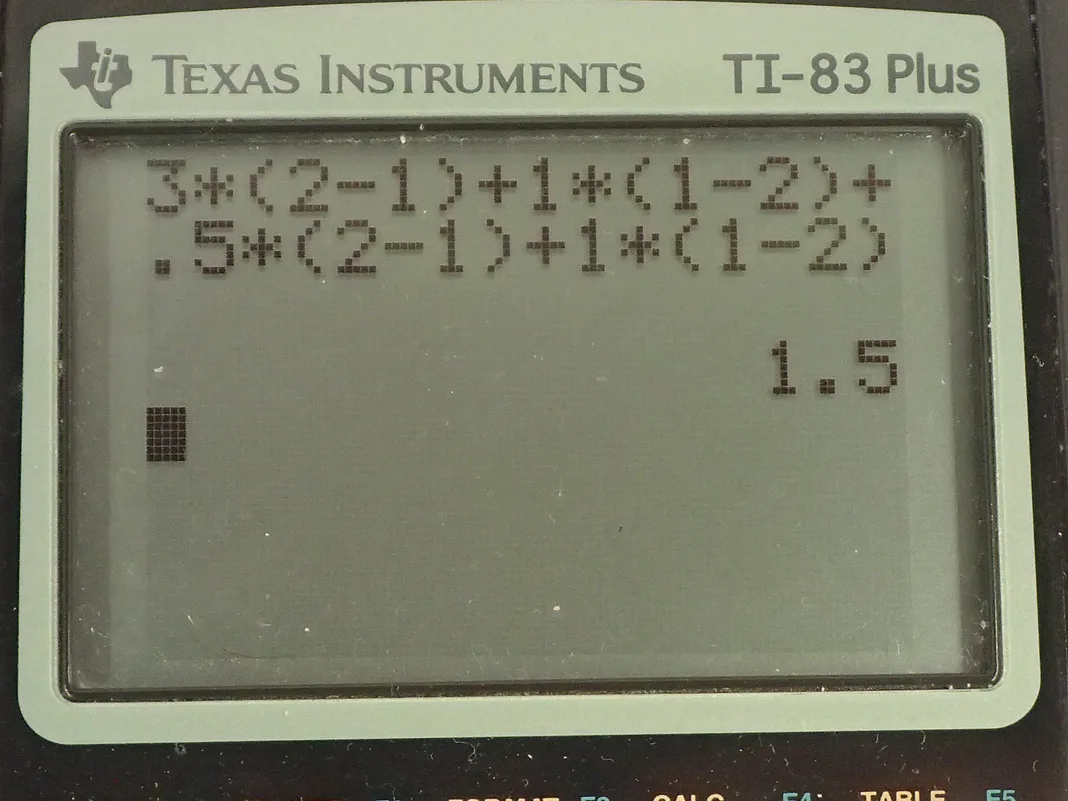 Calculator screenshot