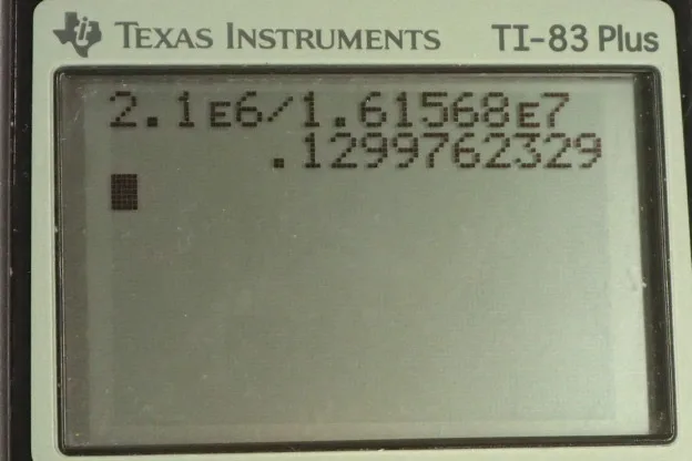 Calculator screenshot