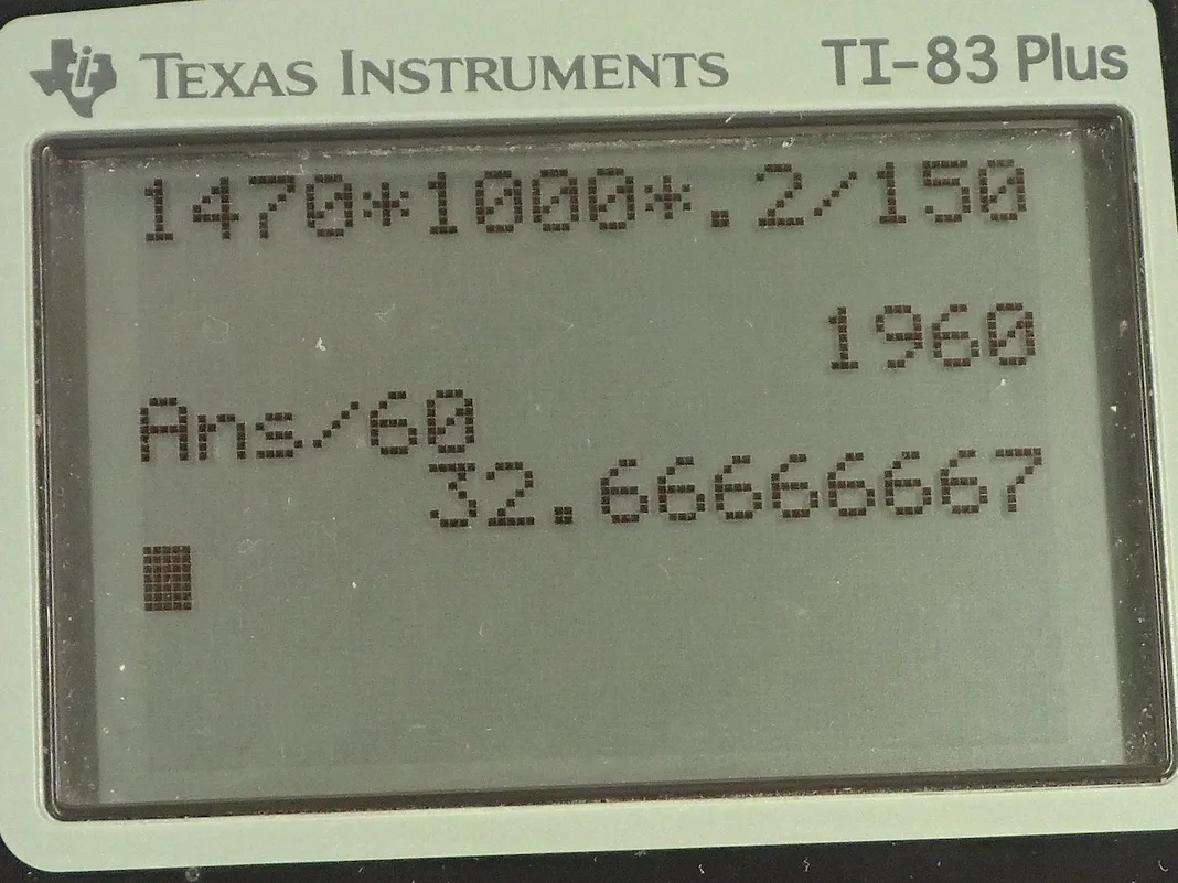 Calculator screenshot