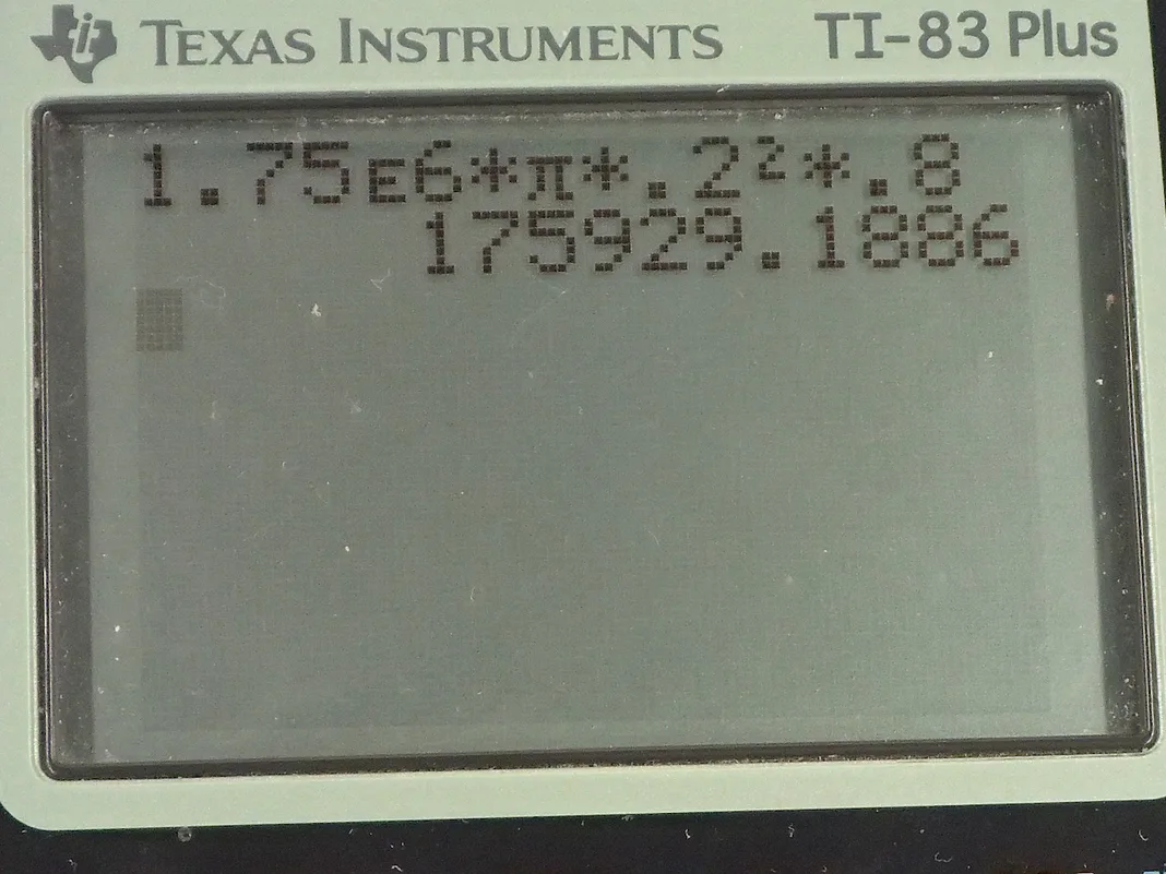 Calculator screenshot