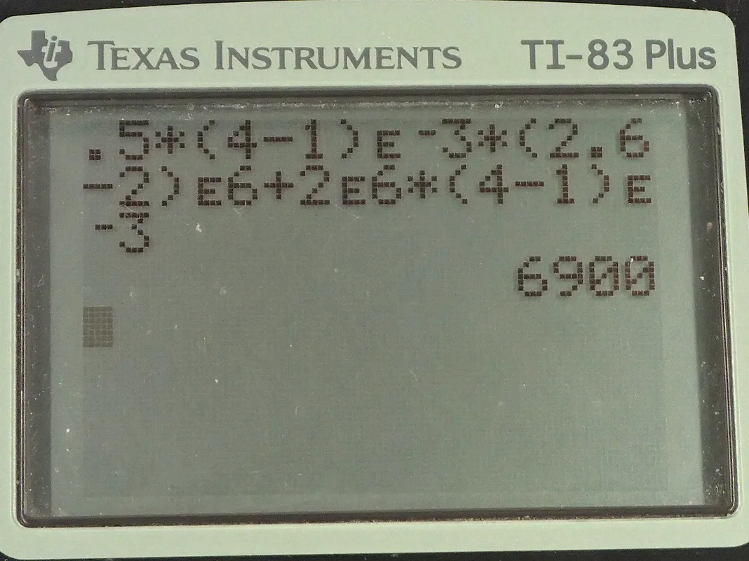 Calculator screenshot