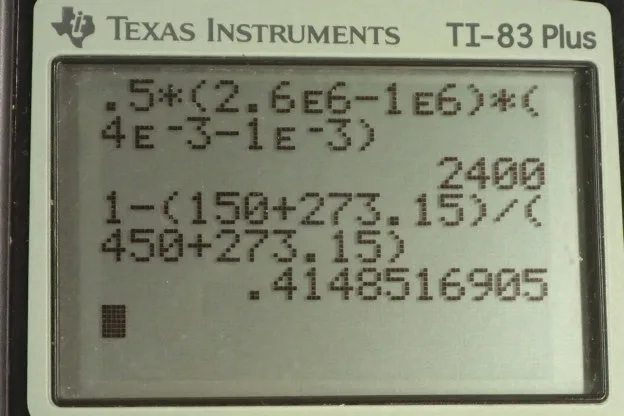 Calculator screenshot